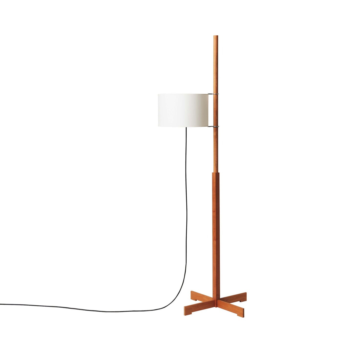 TMM Floor Lamp in Cherry (White).