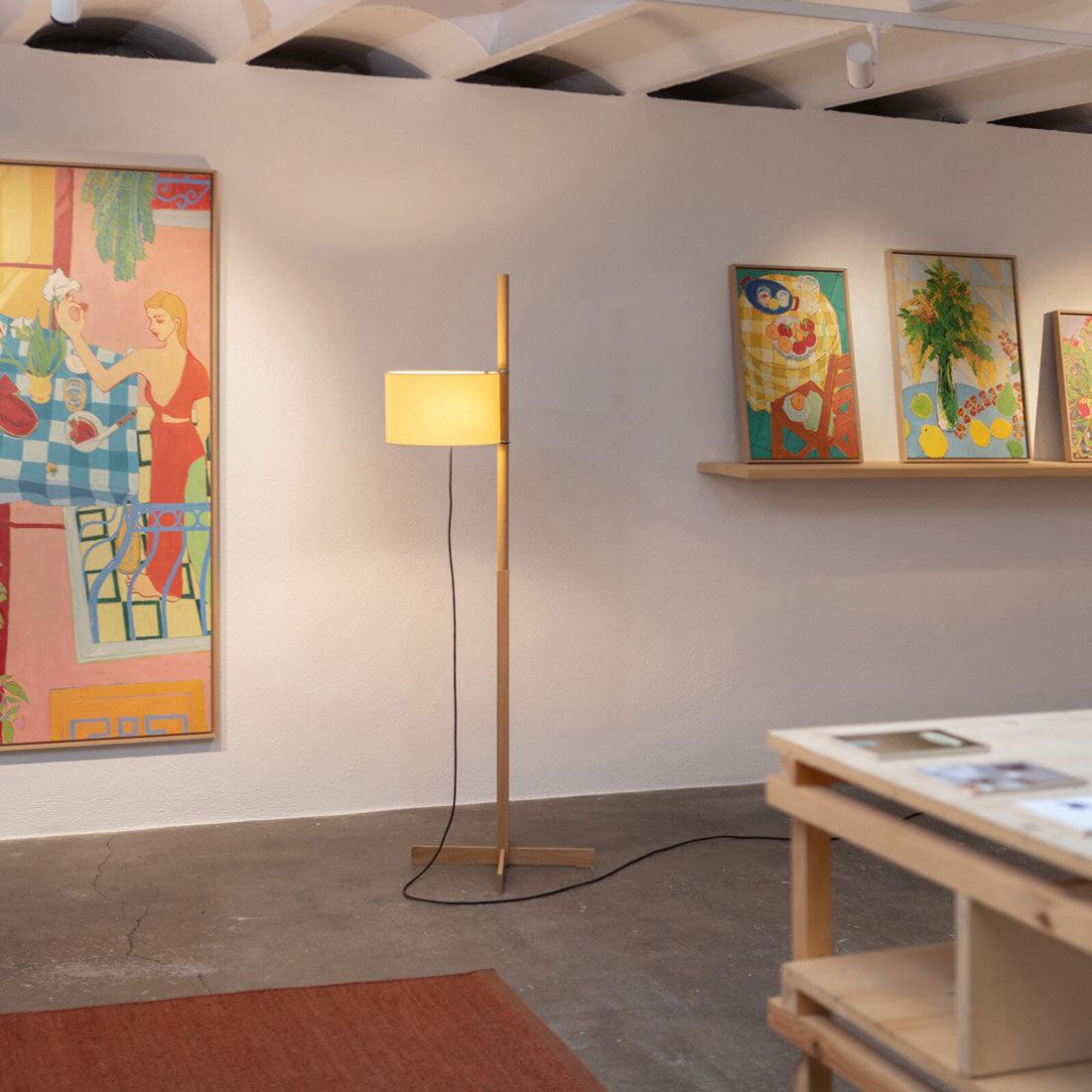 TMM Floor Lamp in gallery.