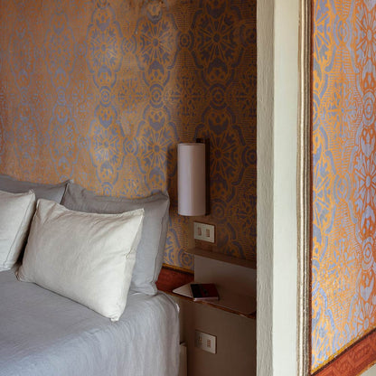 TMM Metal Wall Light in bedroom.