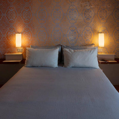 TMM Metal Wall Light in bedroom.