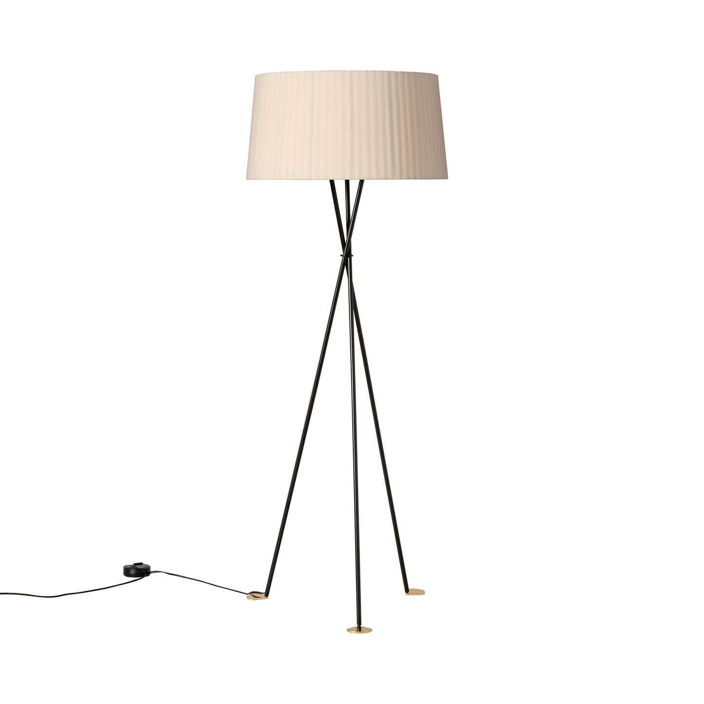 Trípode Floor Lamp in Natural.