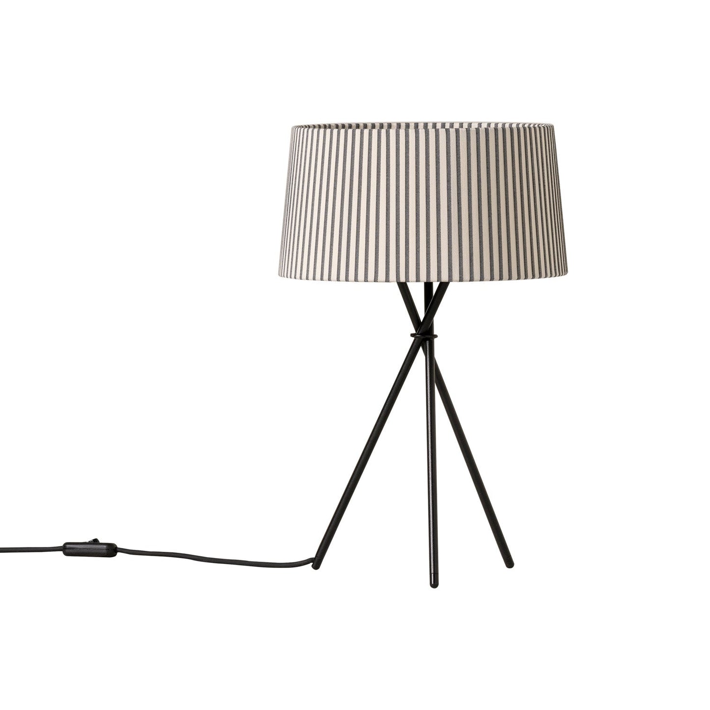 Trípode Table Lamp in Bretona Stripe (12.1-Inch).