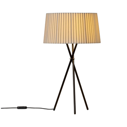 Trípode Table Lamp in Diplomática Stripe (17.7-Inch).