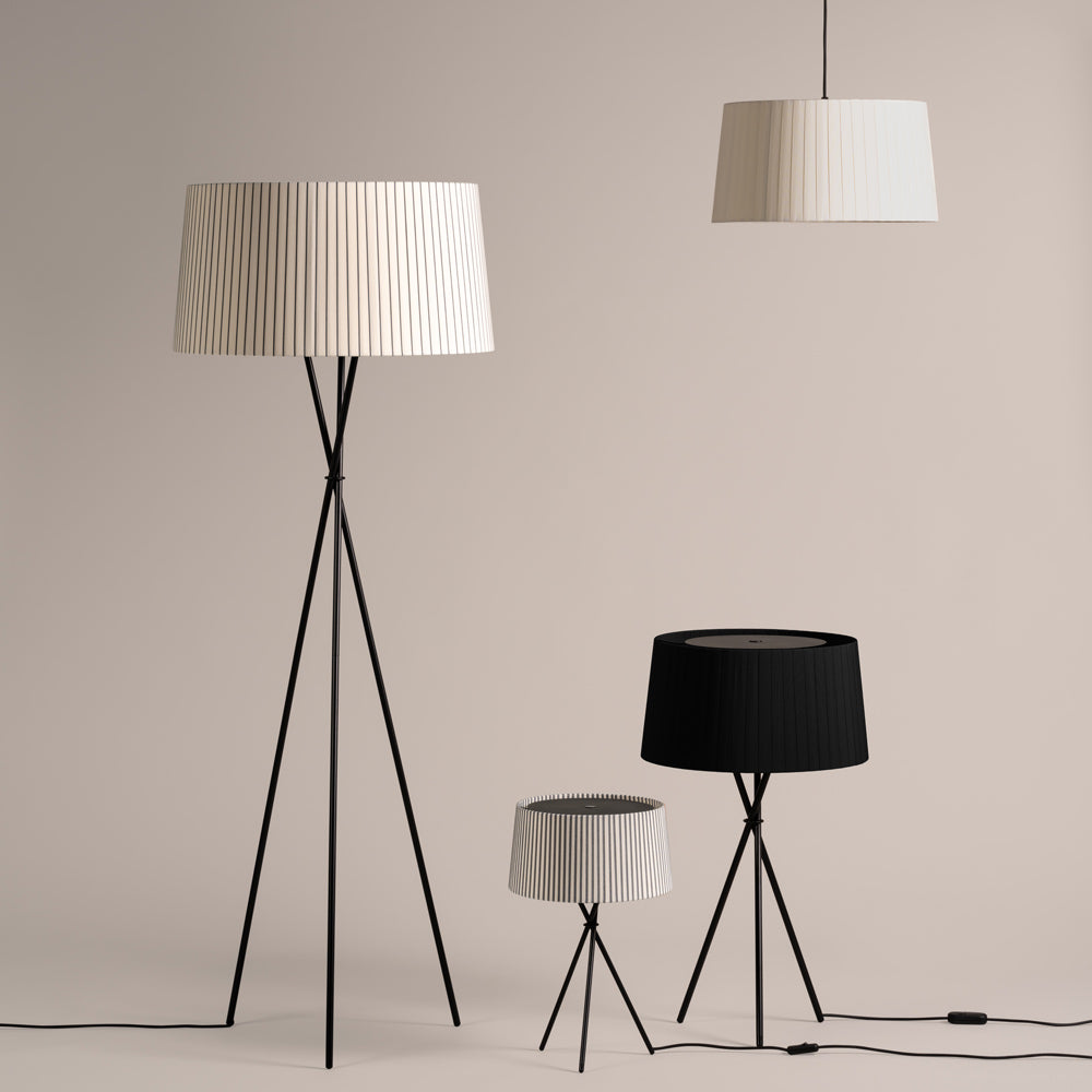 Trípode Table Lamp in Detail.