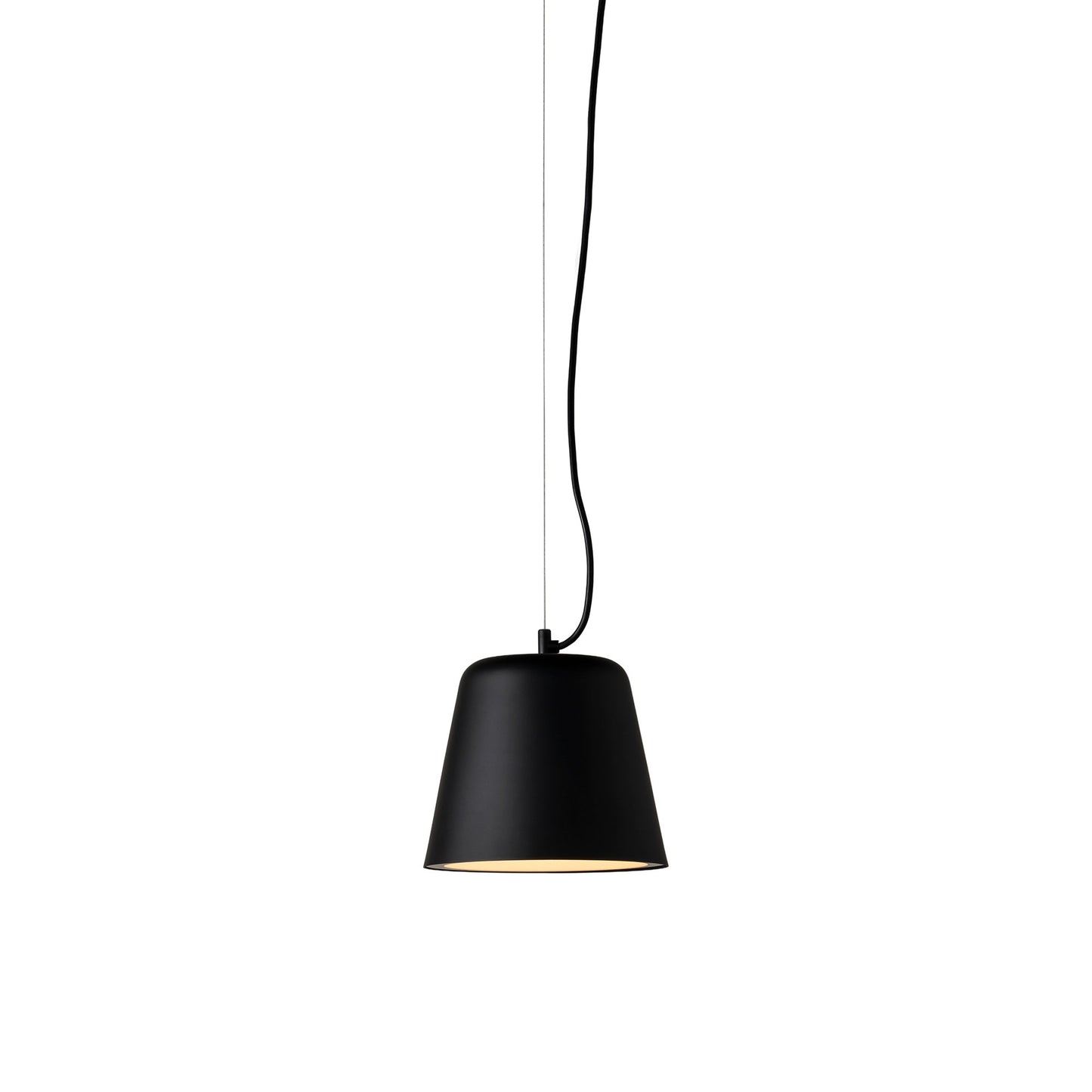 Vaso LED Pendant Light in Black.