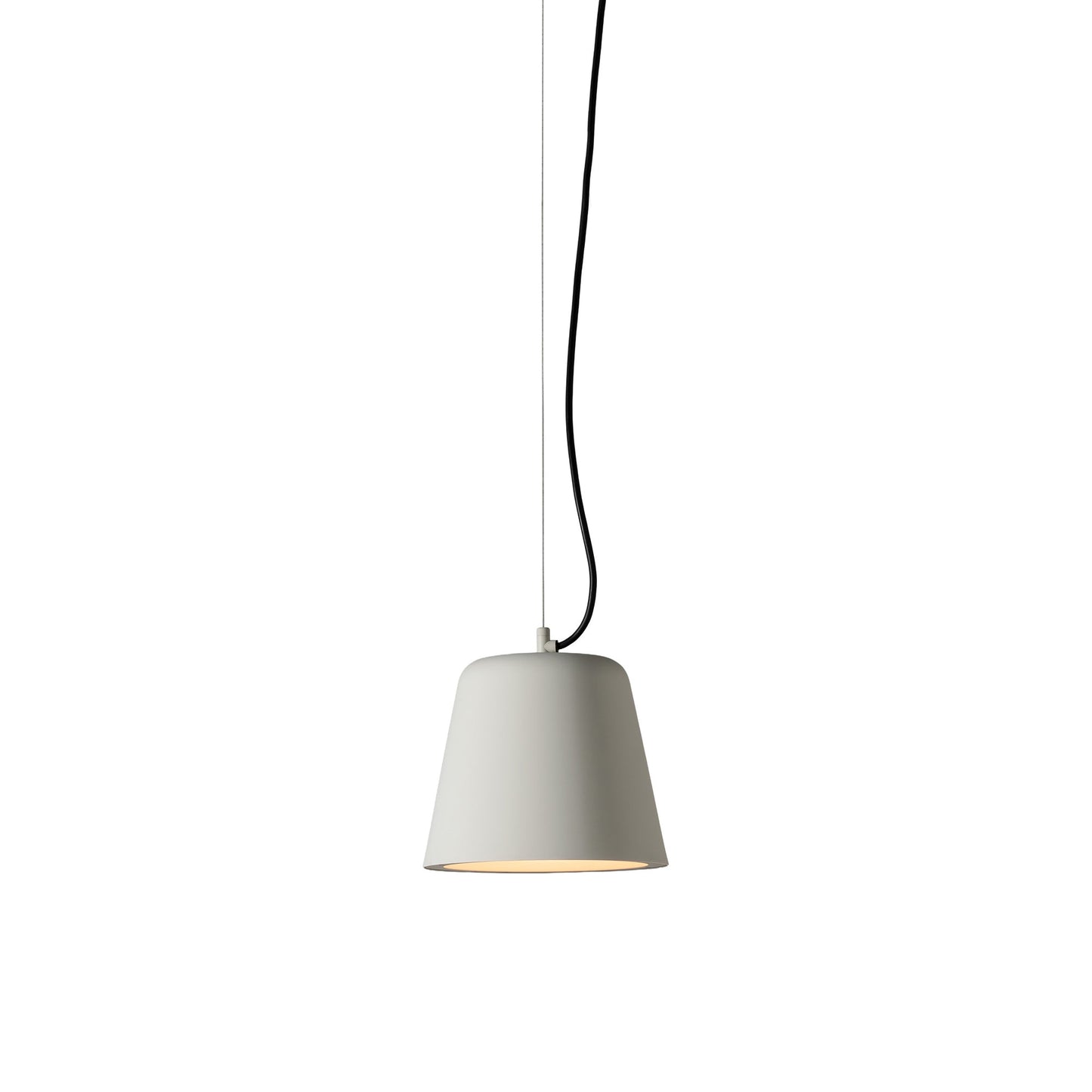 Vaso LED Pendant Light in White Grey.