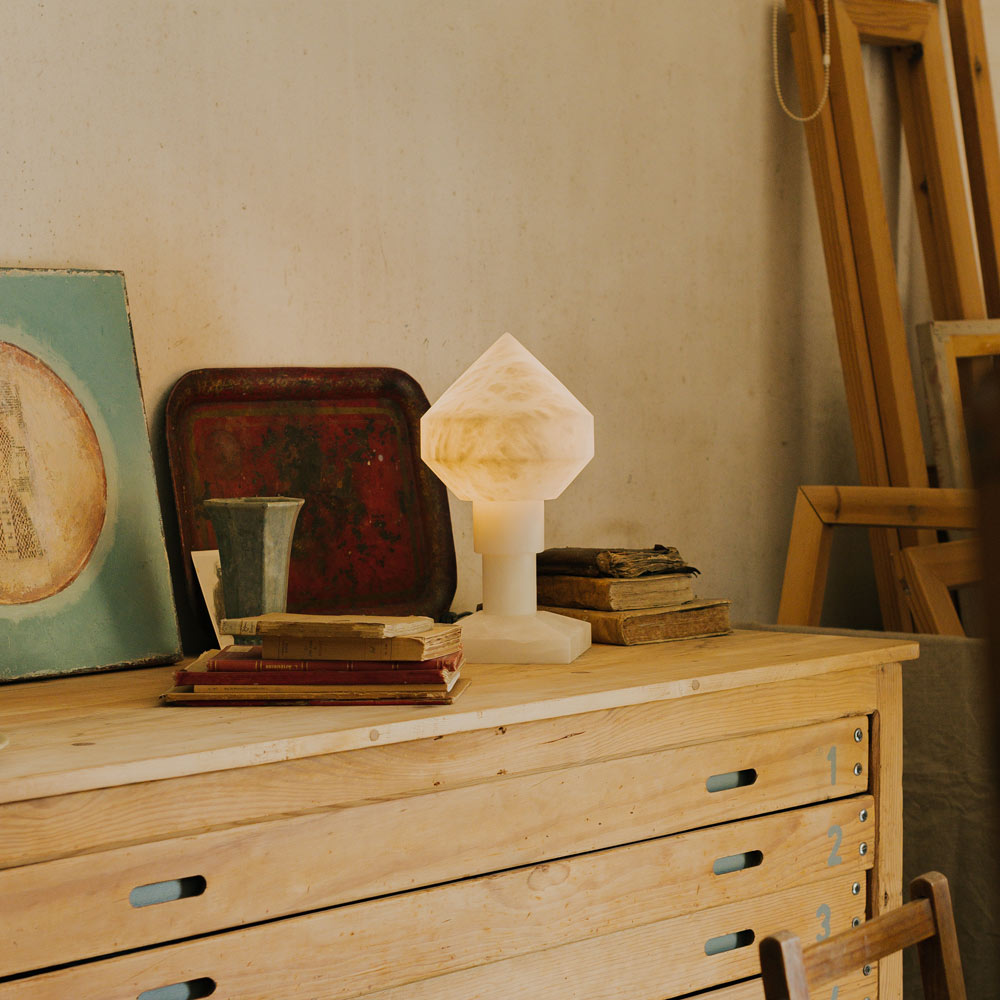 Zeleste Table Lamp in Detail.
