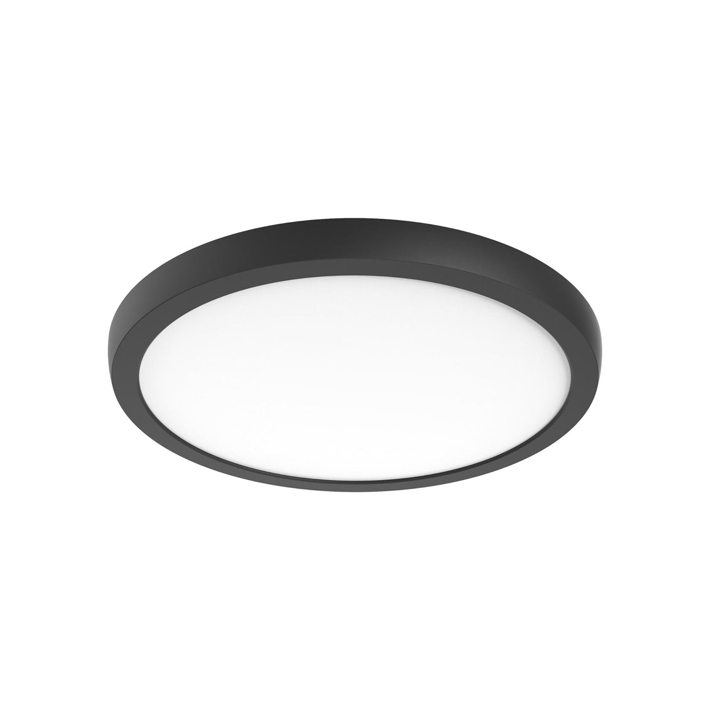 Blink Pro LED Flush Mount Ceiling Light in Black (15" Round / 29.5W).