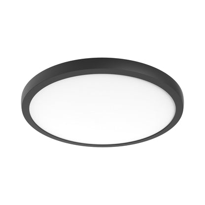 Blink Pro LED Flush Mount Ceiling Light in Black (19" Round / 34W).