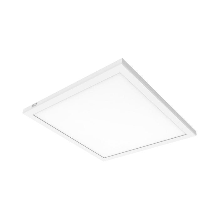 Blink Pro LED Flush Mount Ceiling Light in White (24" Square / 47W).