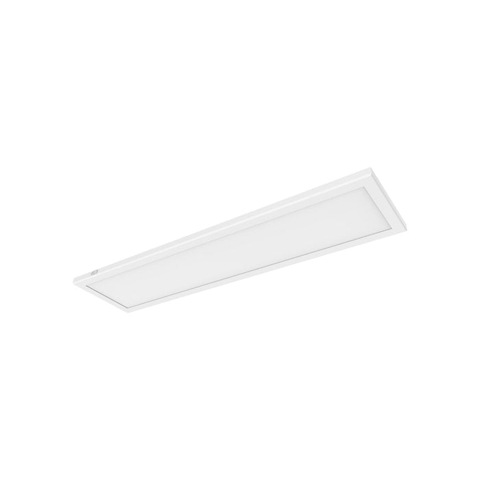 Blink Pro LED Flush Mount Ceiling Light in White (12" Rectangular / 47W).