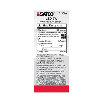 Edison Style Medium Base ST Type LED Bulb in Detail.