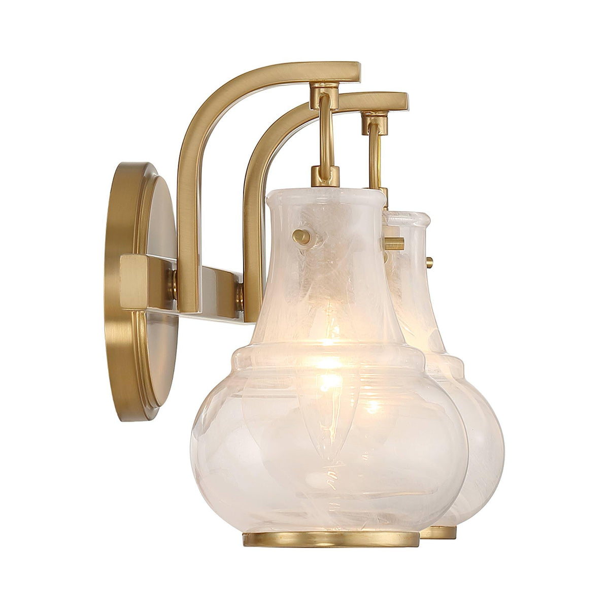 Adams Bath Vanity Light in Detail.