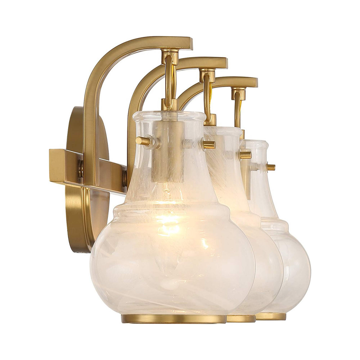 Adams Bath Vanity Light in Detail.