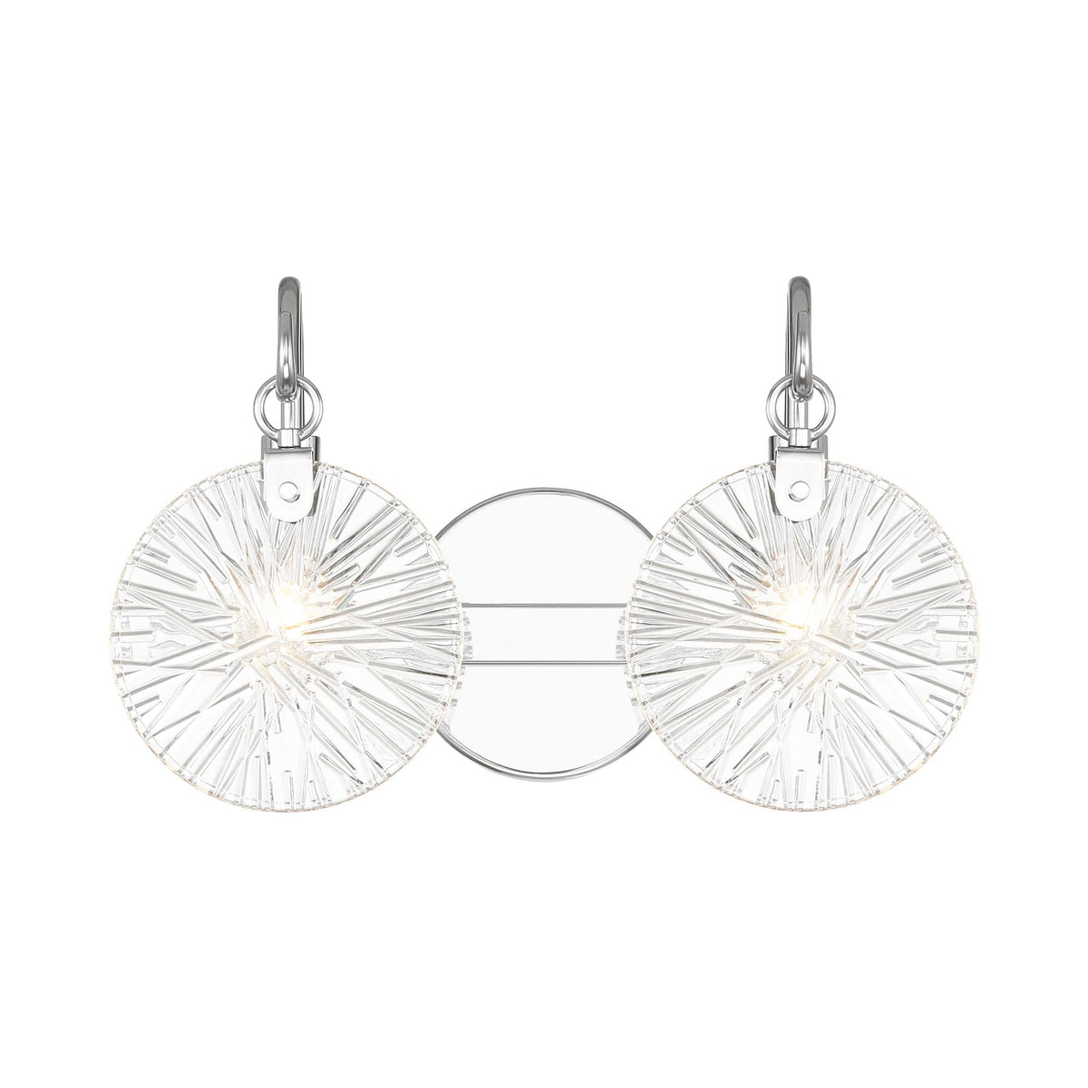 Addison Bath Vanity Light in Polished Chrome (2-Light).