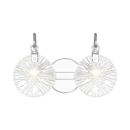 Addison Bath Vanity Light in Polished Chrome (2-Light).