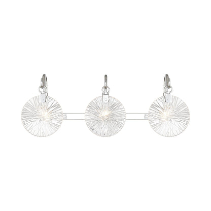 Addison Bath Vanity Light in Polished Chrome (3-Light).