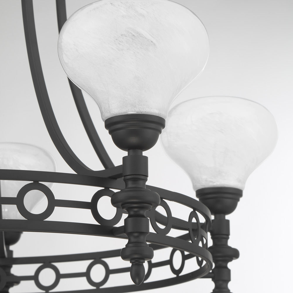 Allston Chandelier in Detail.