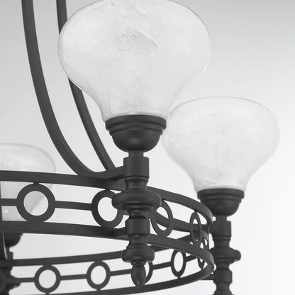 Allston Chandelier in Detail.