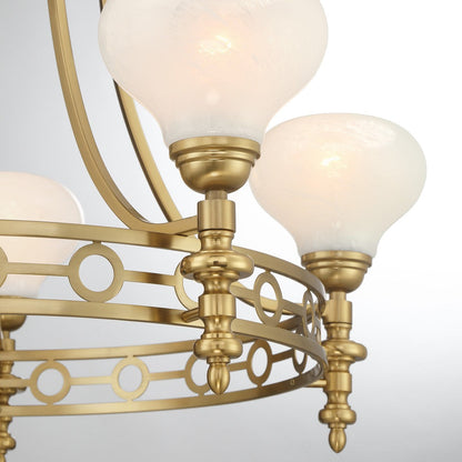 Allston Chandelier in Detail.