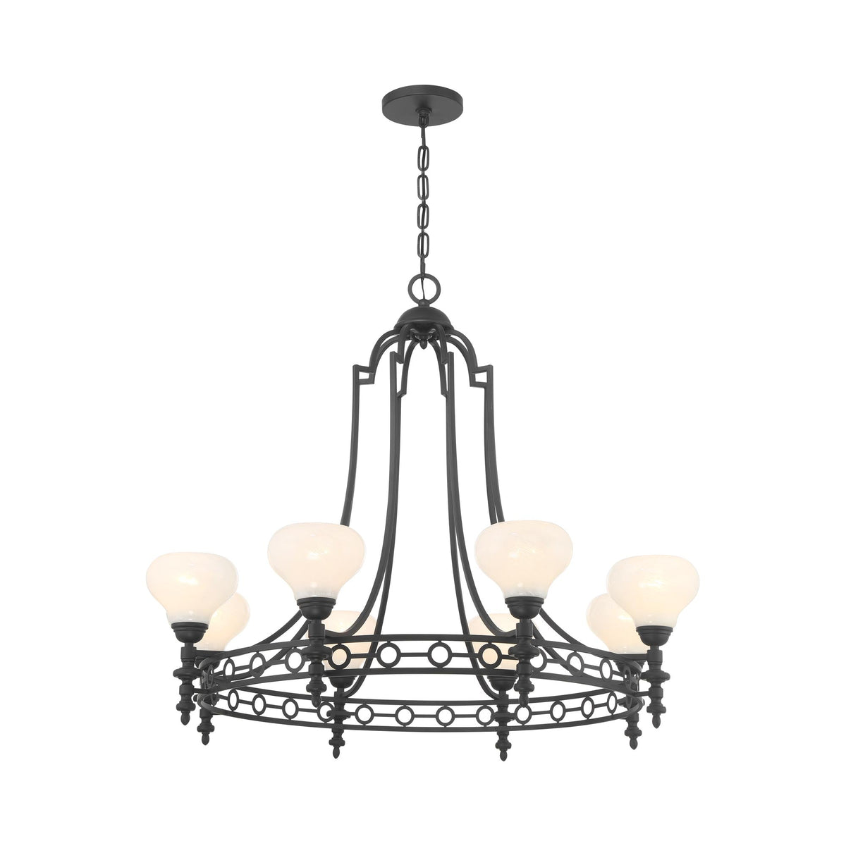 Allston Chandelier in Detail.