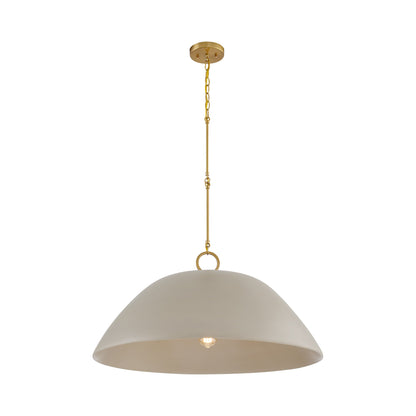 Alta Pendant Light in Concrete.