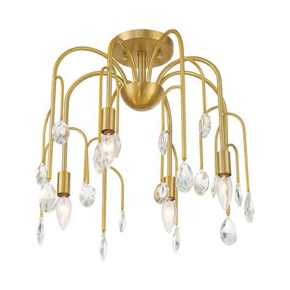Anholt Convertible Semi Flush Mount Ceiling Light in Detail.