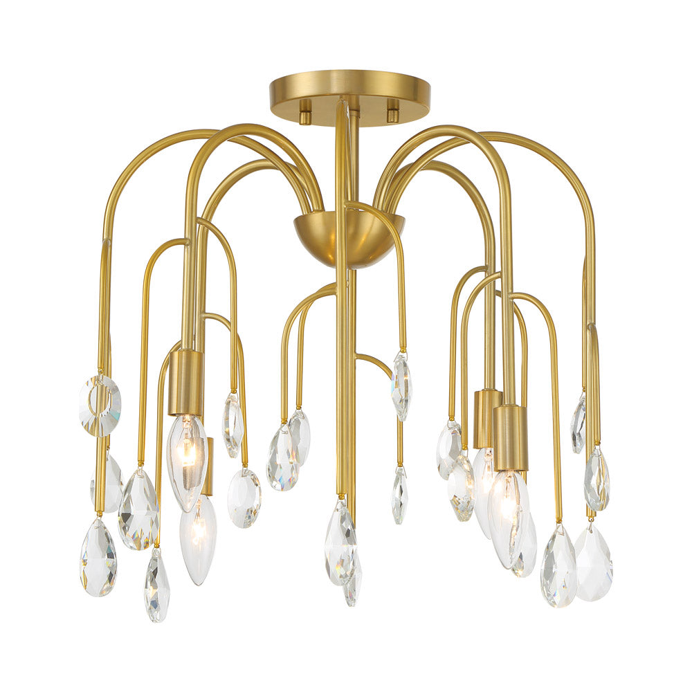 Anholt Convertible Semi Flush Mount Ceiling Light in Detail.