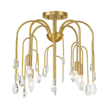 Anholt Convertible Semi Flush Mount Ceiling Light in Detail.