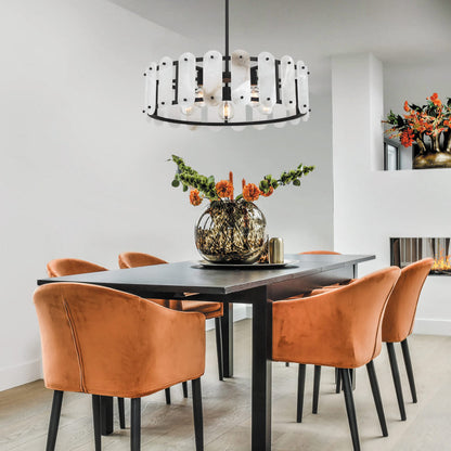 Antolini Pendant Light in dining room.