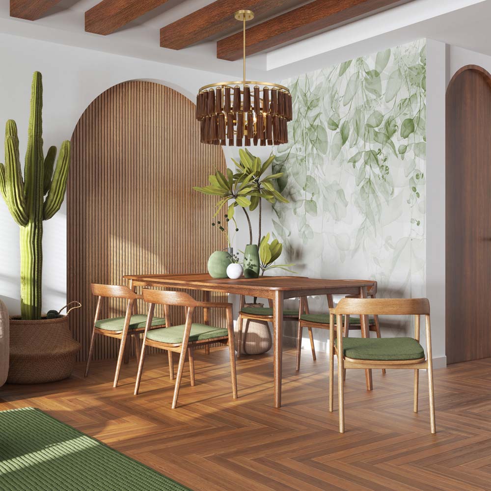 Aquitane Pendant Light in dining room.