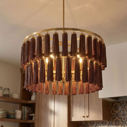 Aquitane Pendant Light in kitchen.