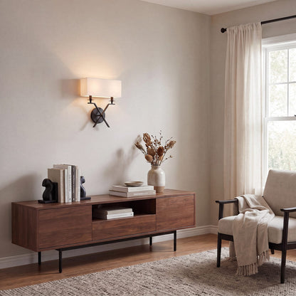 Arondale Wall Light in living room.