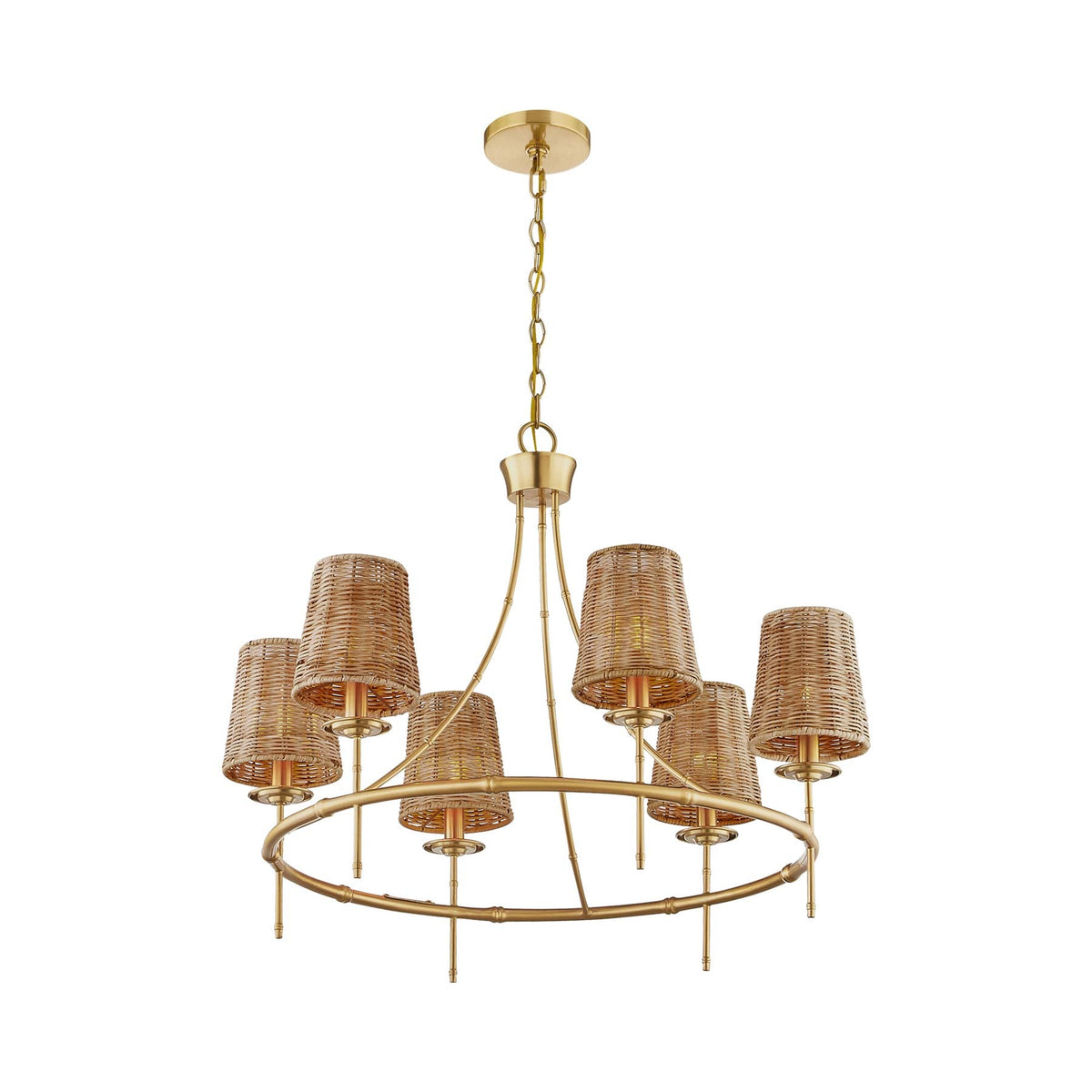 Ashbury Chandelier in Detail.