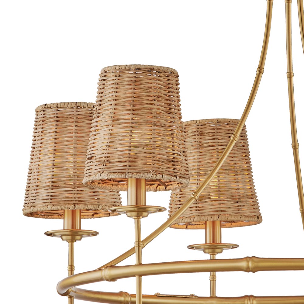Ashbury Chandelier in Detail.