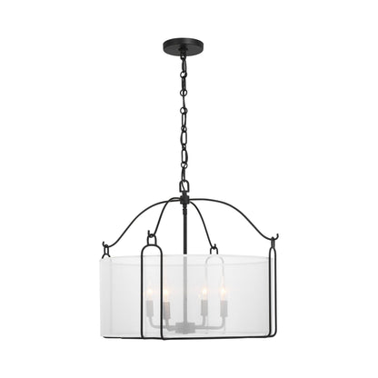 Ashlay Pendant Light in Matte Black.