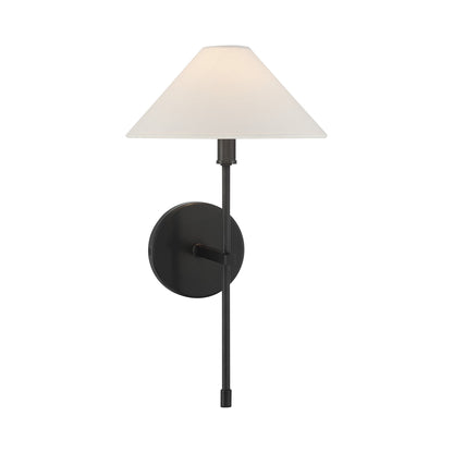 Avon Wall Light in Black Tourmaline.