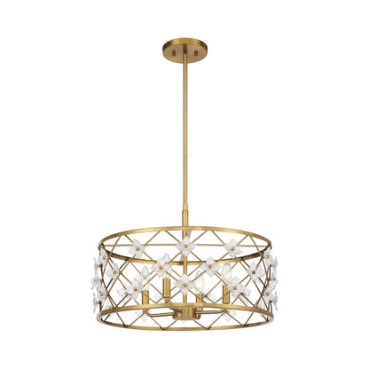 Bailey Convertible Semi Flush Mount Ceiling Light in Detail.