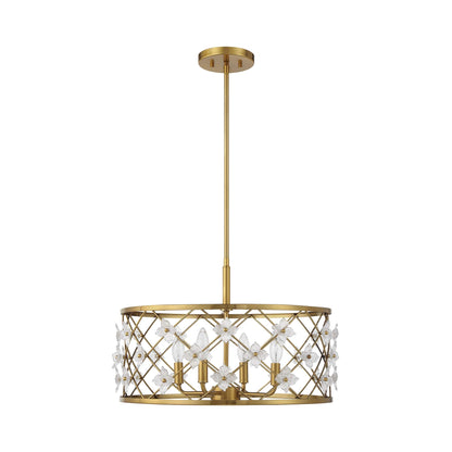 Bailey Convertible Semi Flush Mount Ceiling Light in Detail.