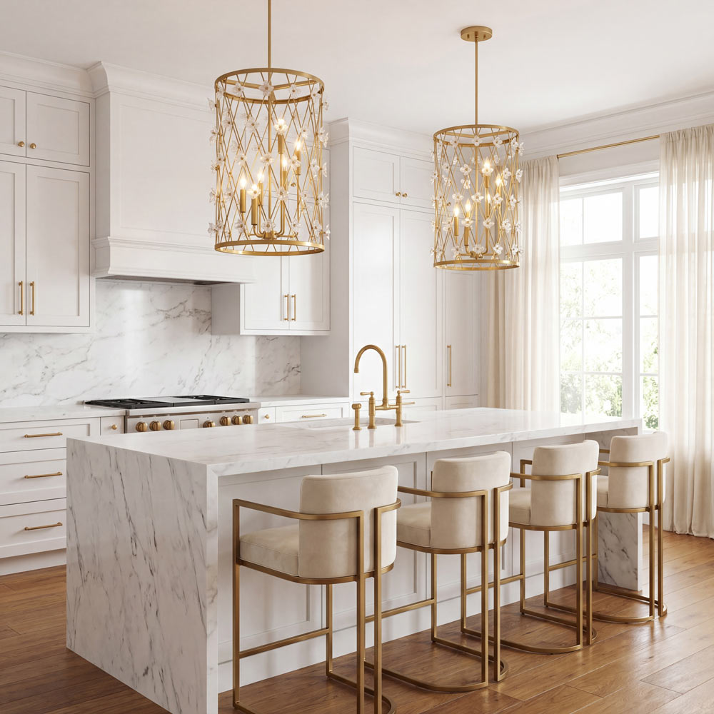 Bailey Pendant Light in kitchen.