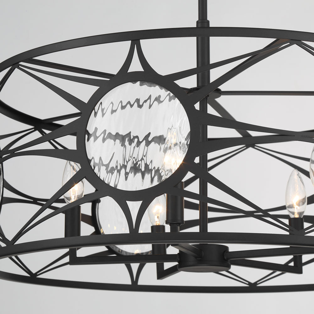 Balfour Convertible Semi Flush Mount Ceiling Light in Detail.