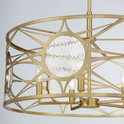 Balfour Convertible Semi Flush Mount Ceiling Light in Detail.