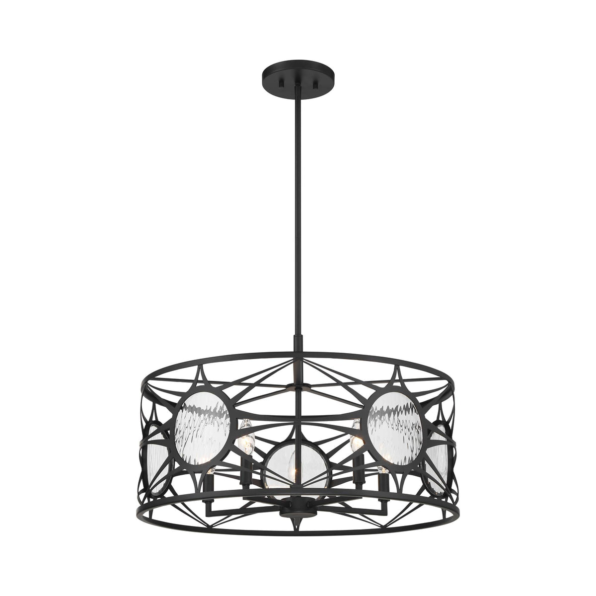 Balfour Convertible Semi Flush Mount Ceiling Light in Detail.