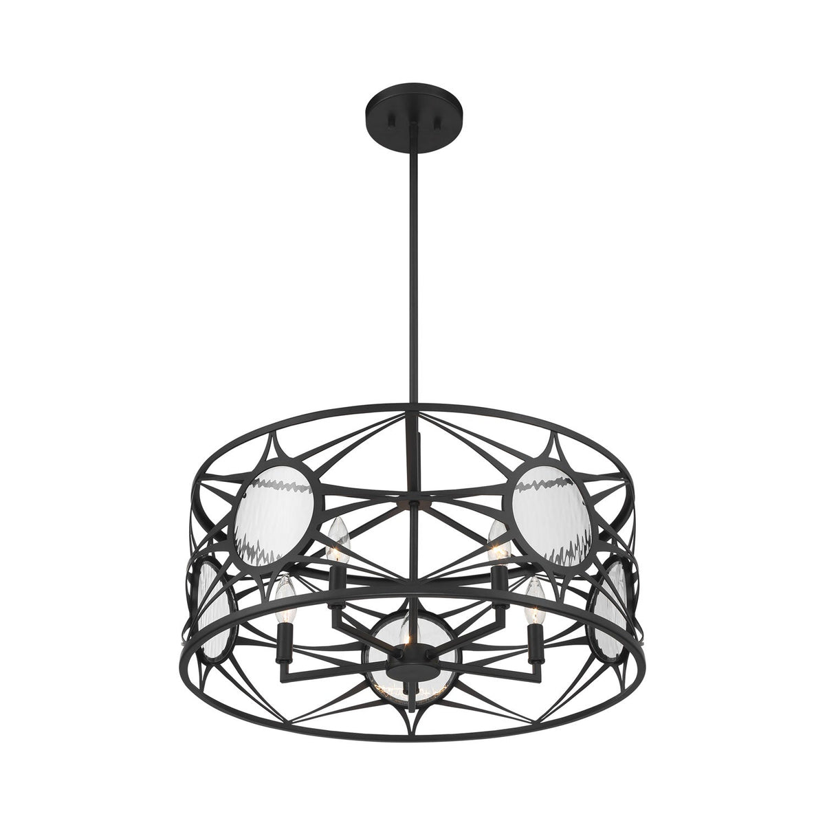 Balfour Convertible Semi Flush Mount Ceiling Light in Detail.