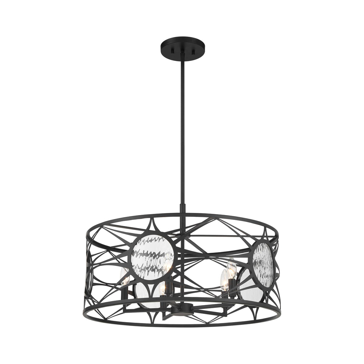 Balfour Convertible Semi Flush Mount Ceiling Light in Detail.