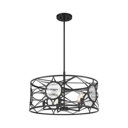 Balfour Convertible Semi Flush Mount Ceiling Light in Detail.