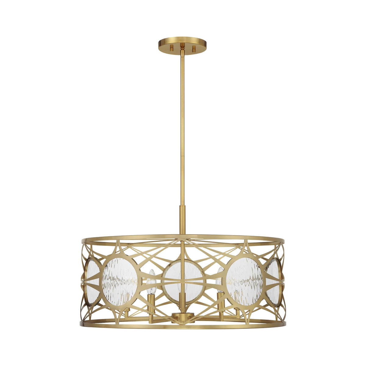 Balfour Convertible Semi Flush Mount Ceiling Light in Detail.