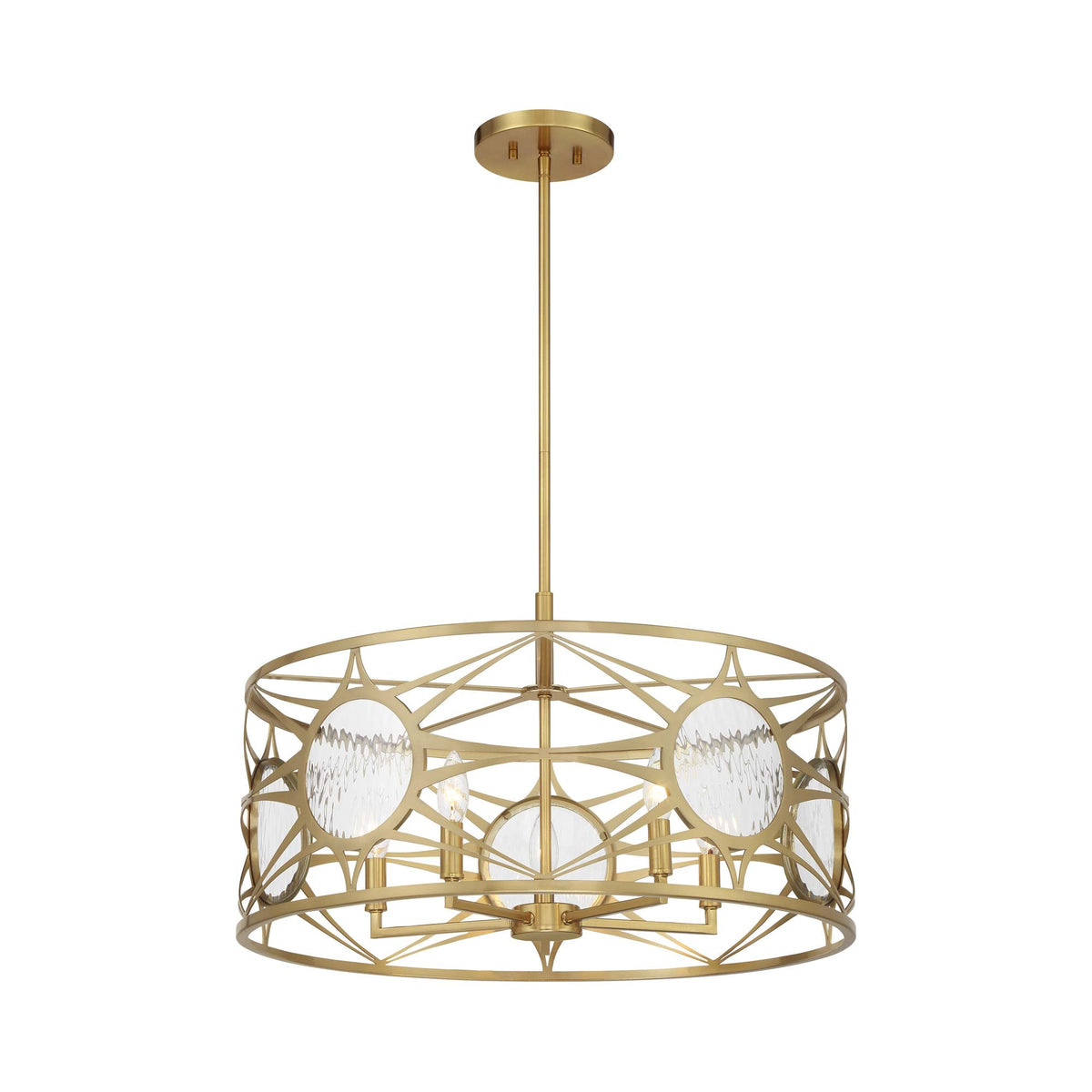 Balfour Convertible Semi Flush Mount Ceiling Light in Detail.