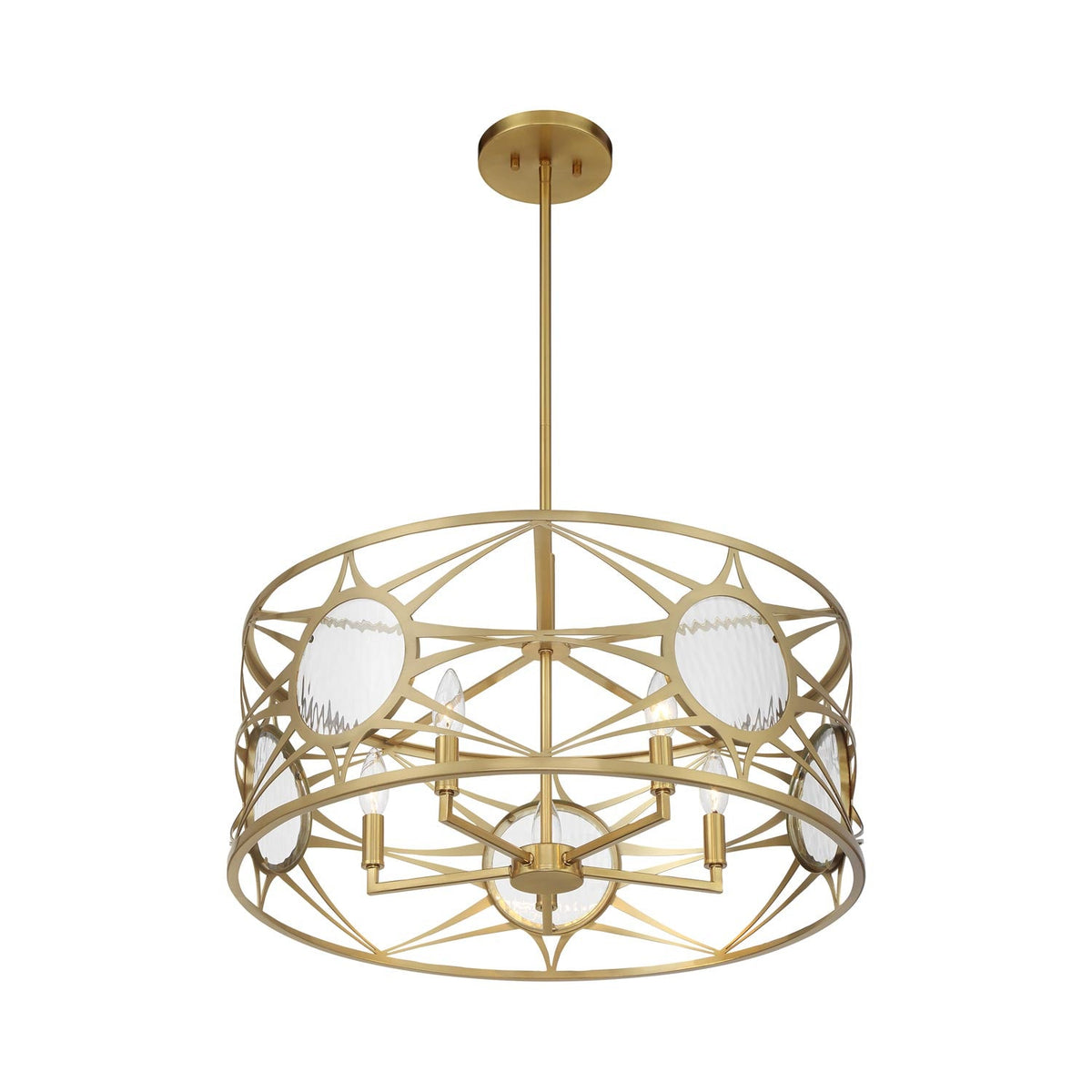 Balfour Convertible Semi Flush Mount Ceiling Light in Detail.