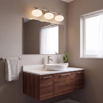 Barrow Bath Vanity Light in bathroom.